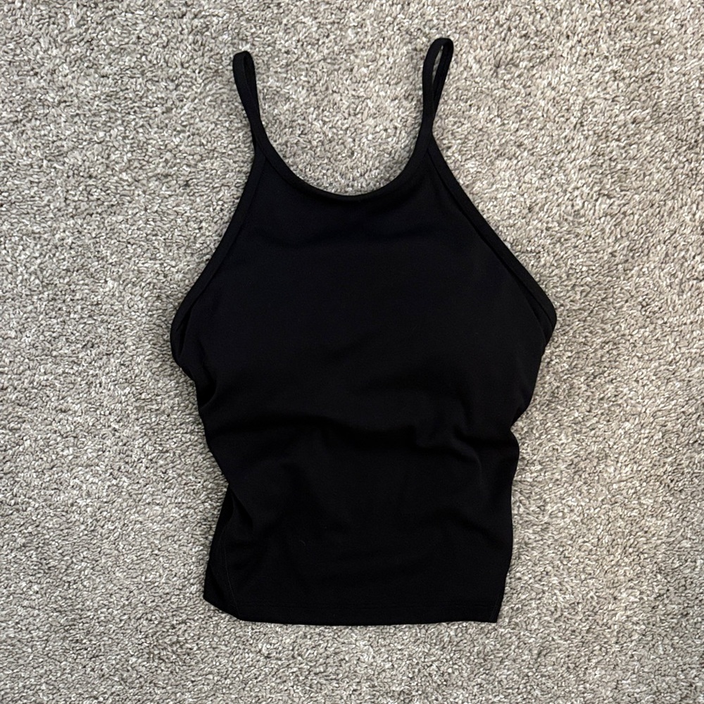 lululemon athletica Black Slim Tank Top